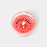 secret message candle - stay lit!
