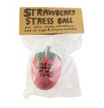 strawberry stress ball