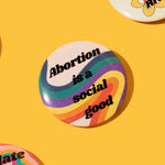 get bullish button pin