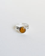 tiger's eye ring