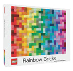 lego 1000 rainbow bricks puzzle