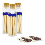 2" matches + small bottle