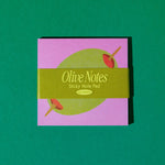 olive sticky notes