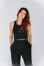 elizabeth cropped tank