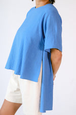 nonic raglan short sleeve hi-lo top