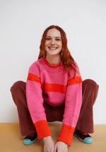 pink candy sweater