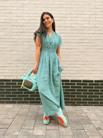 caricia linen dress
