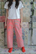 arc pants in gingham