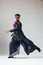 deconstructed wrap jacket