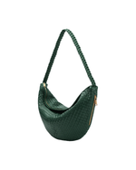 raquel green xl recycled shoulder bag