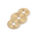 circlets brass bookmark