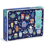 tea time 1000 piece puzzle with shaped pieces