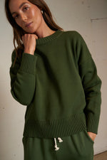 janet cotton crewneck sweater
