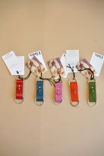 leather keyfob