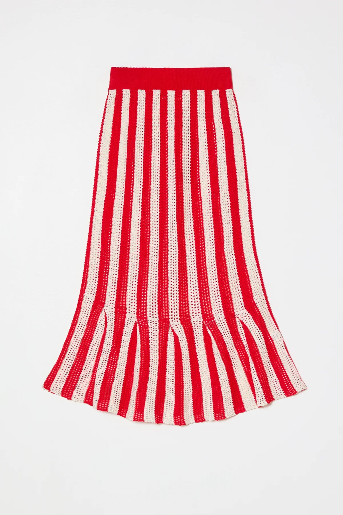 frida skirt openwork knit