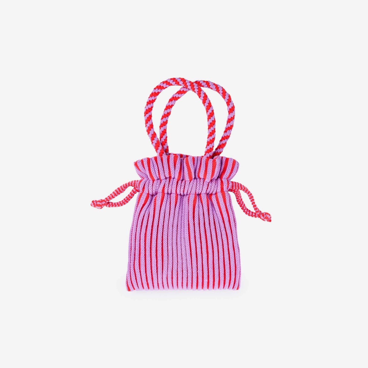 candy stripe mini tote