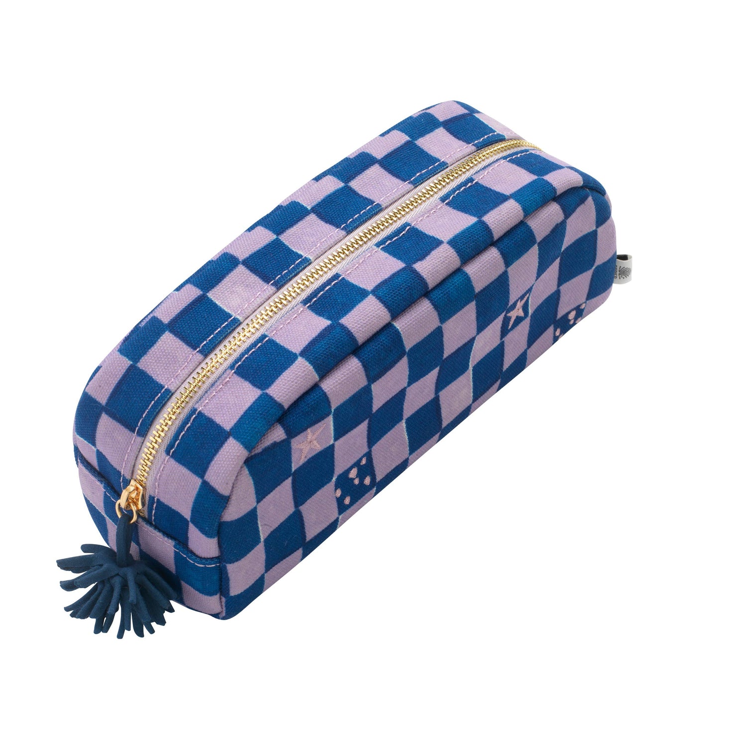 checkerboard pencil case