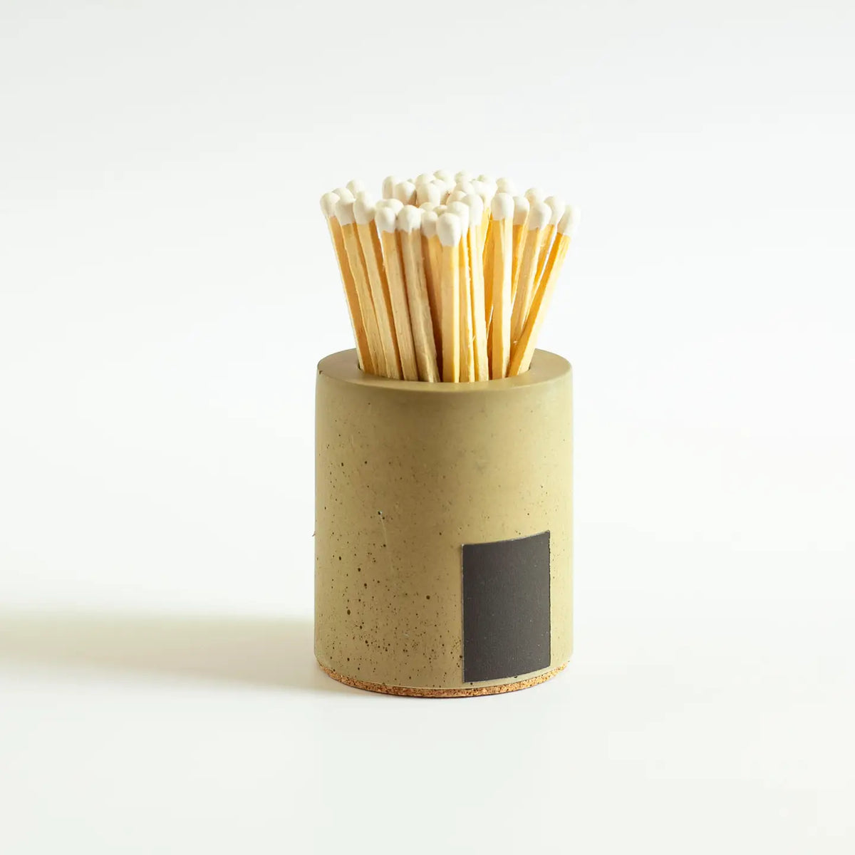 cylinder match holder