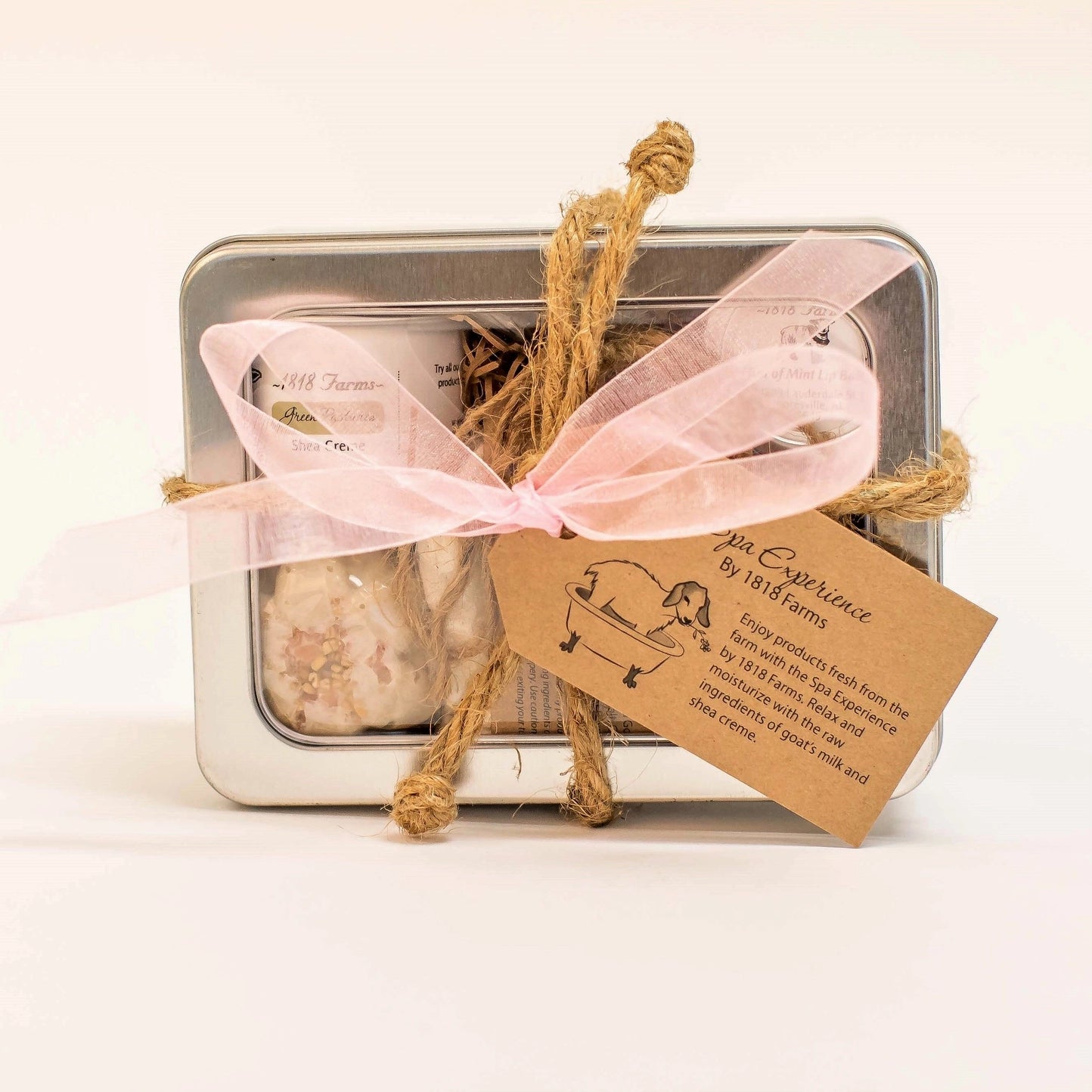 skin softening spa experience tins