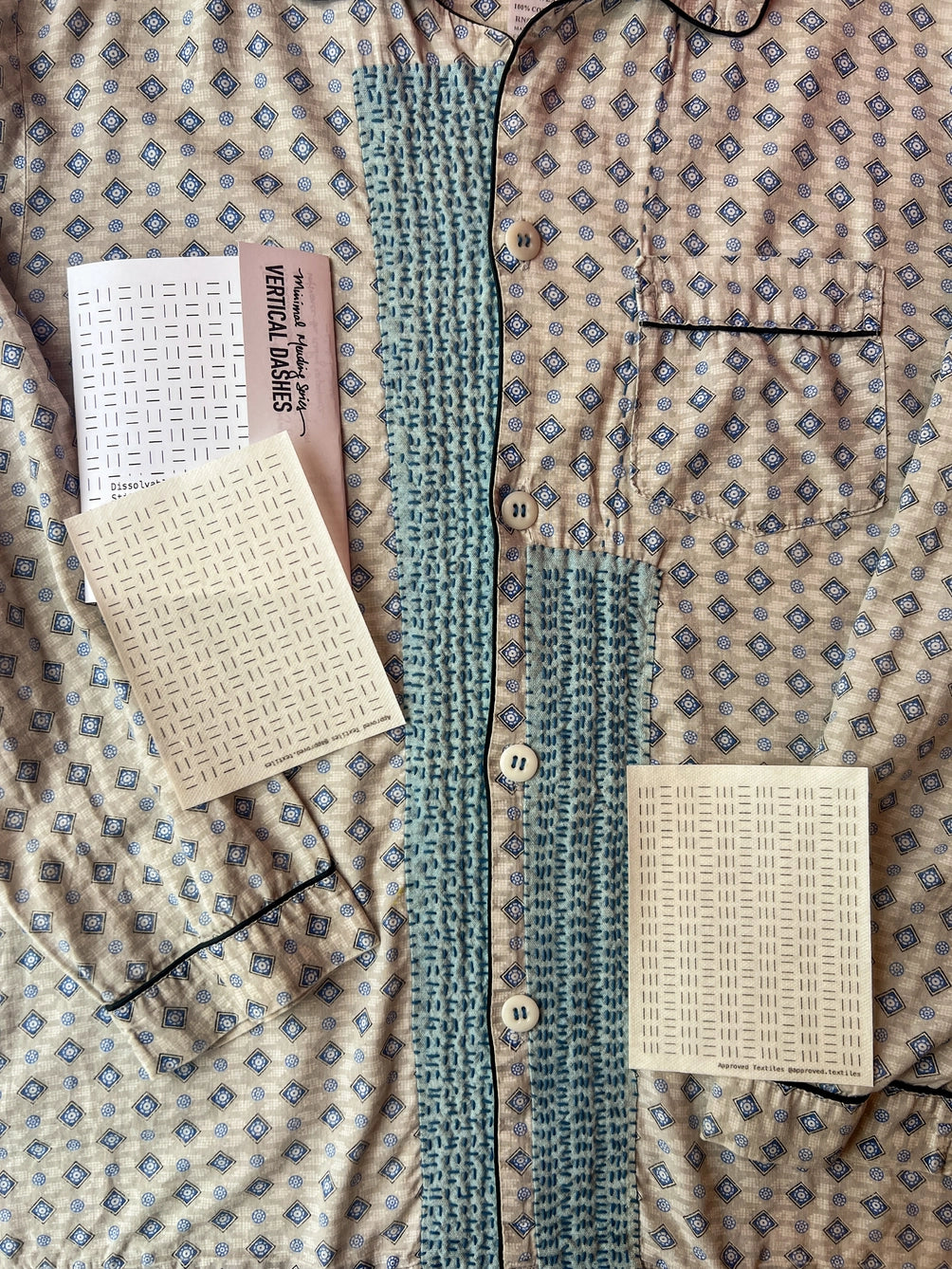 Vertical Dashes crafts + making – basic.