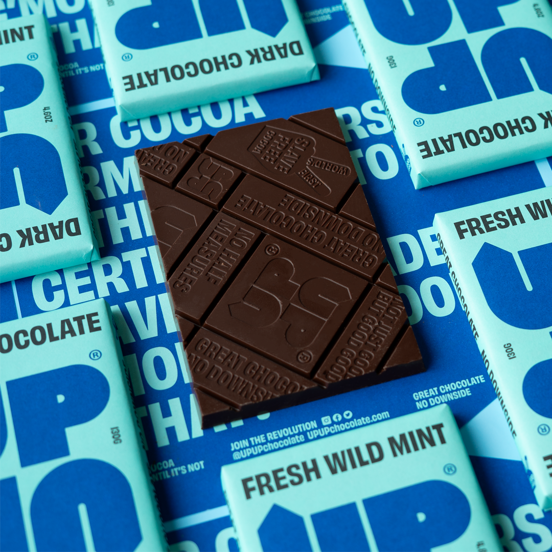 Wild Mint Dark Chocolate Bar 120G/4.2OZ