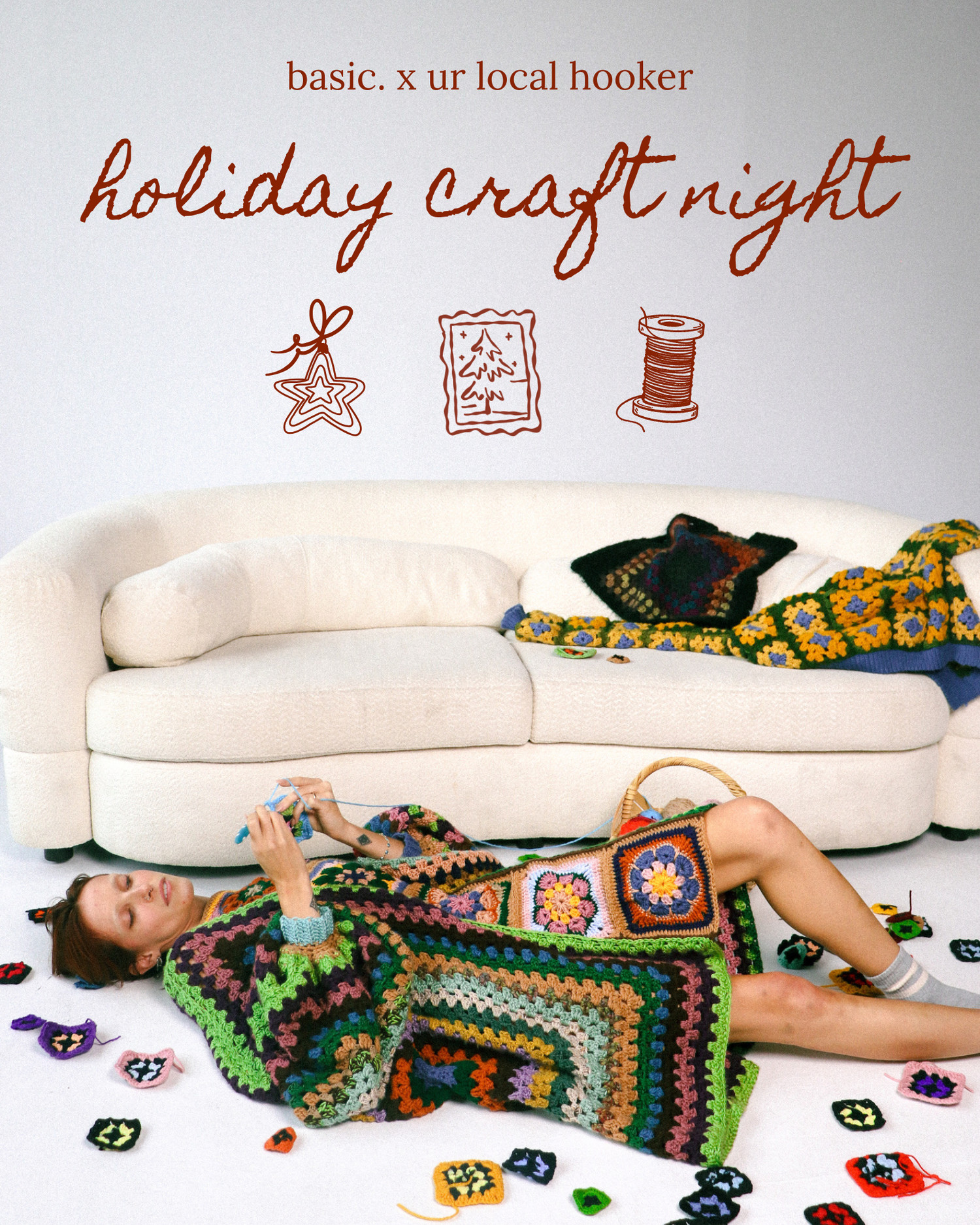 holiday craft night with rachel brockwell