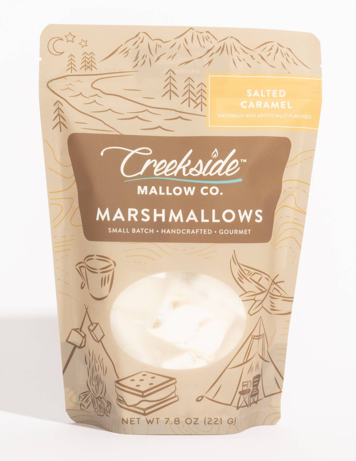 Salted Caramel Marshmallow(Large Bag)(12 Count): 12 Ct