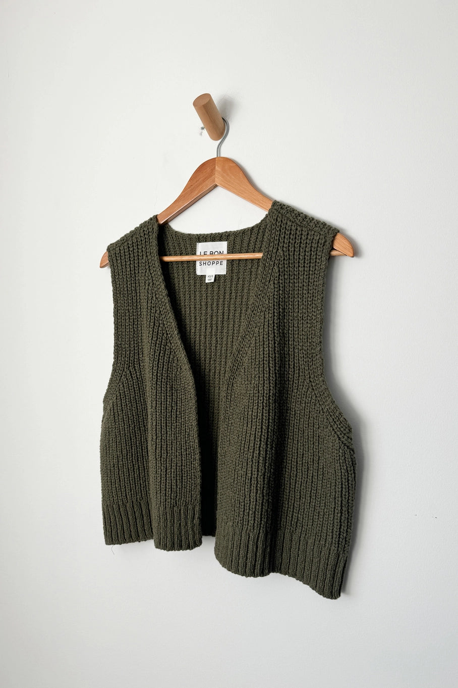granny cotton sweater vest