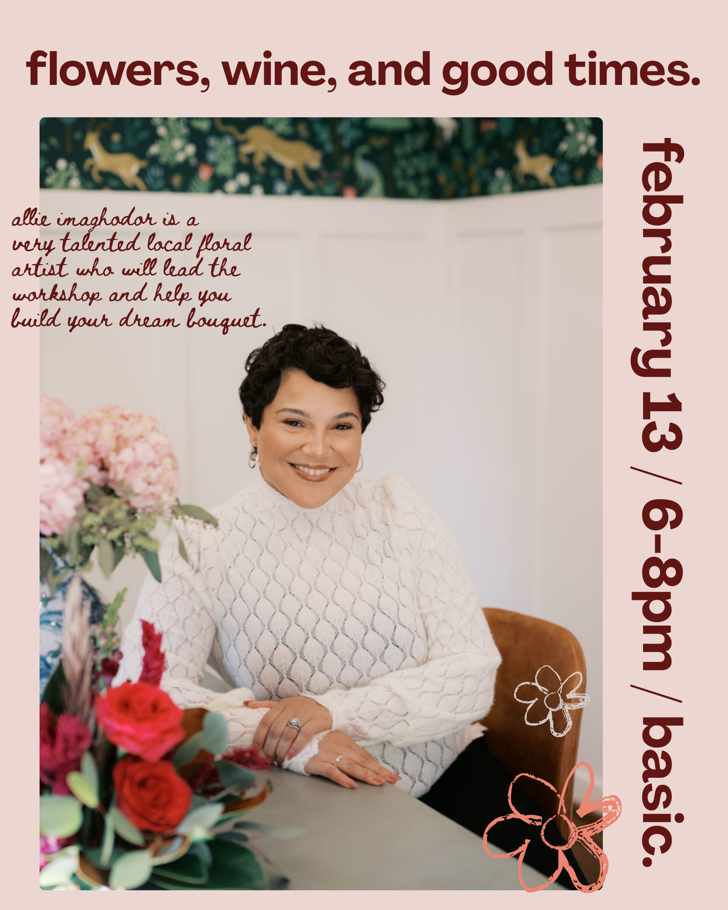 make a bouquet with allie imaghodor