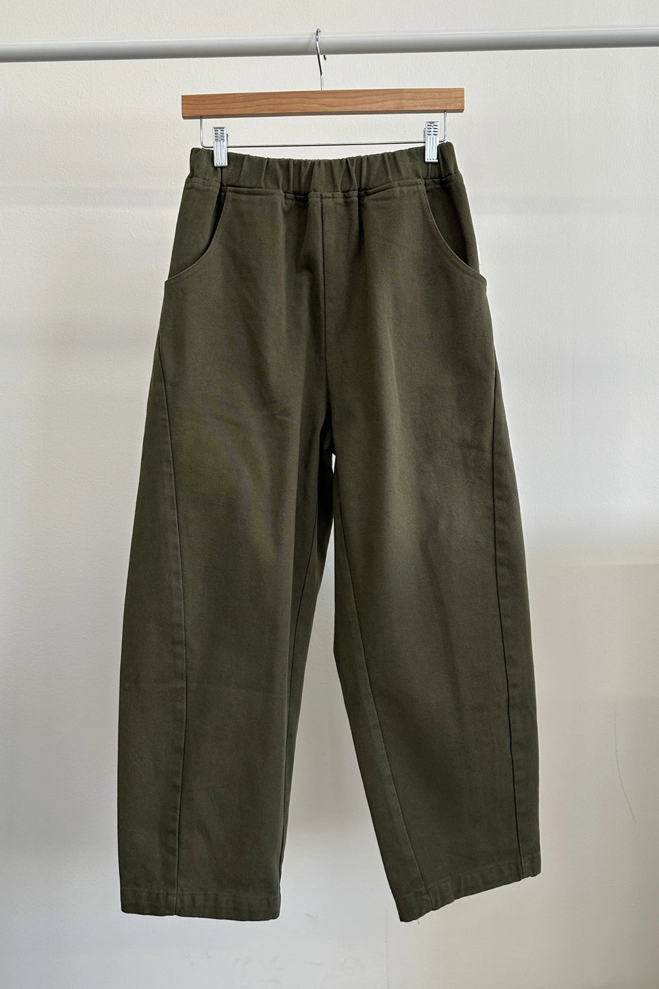 arc pants in olive