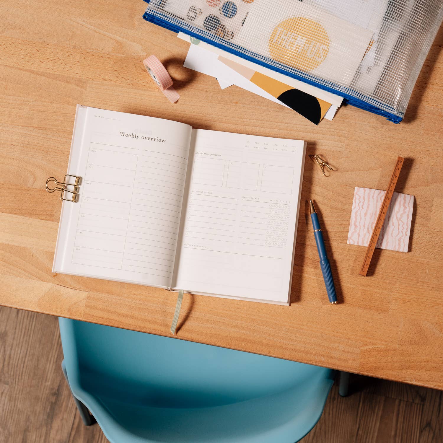 time to bloom daily planner