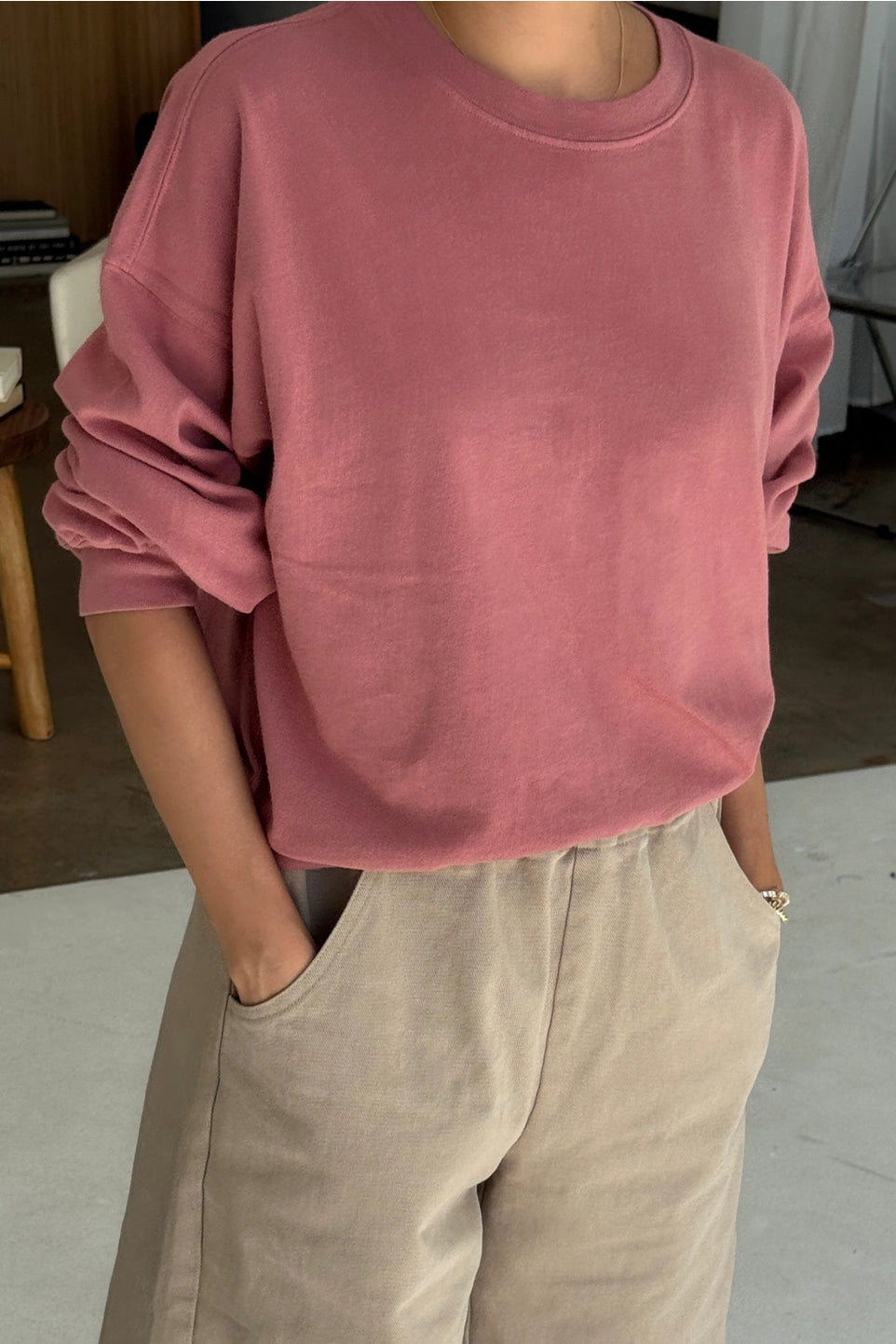 cali jersey sweatshirt