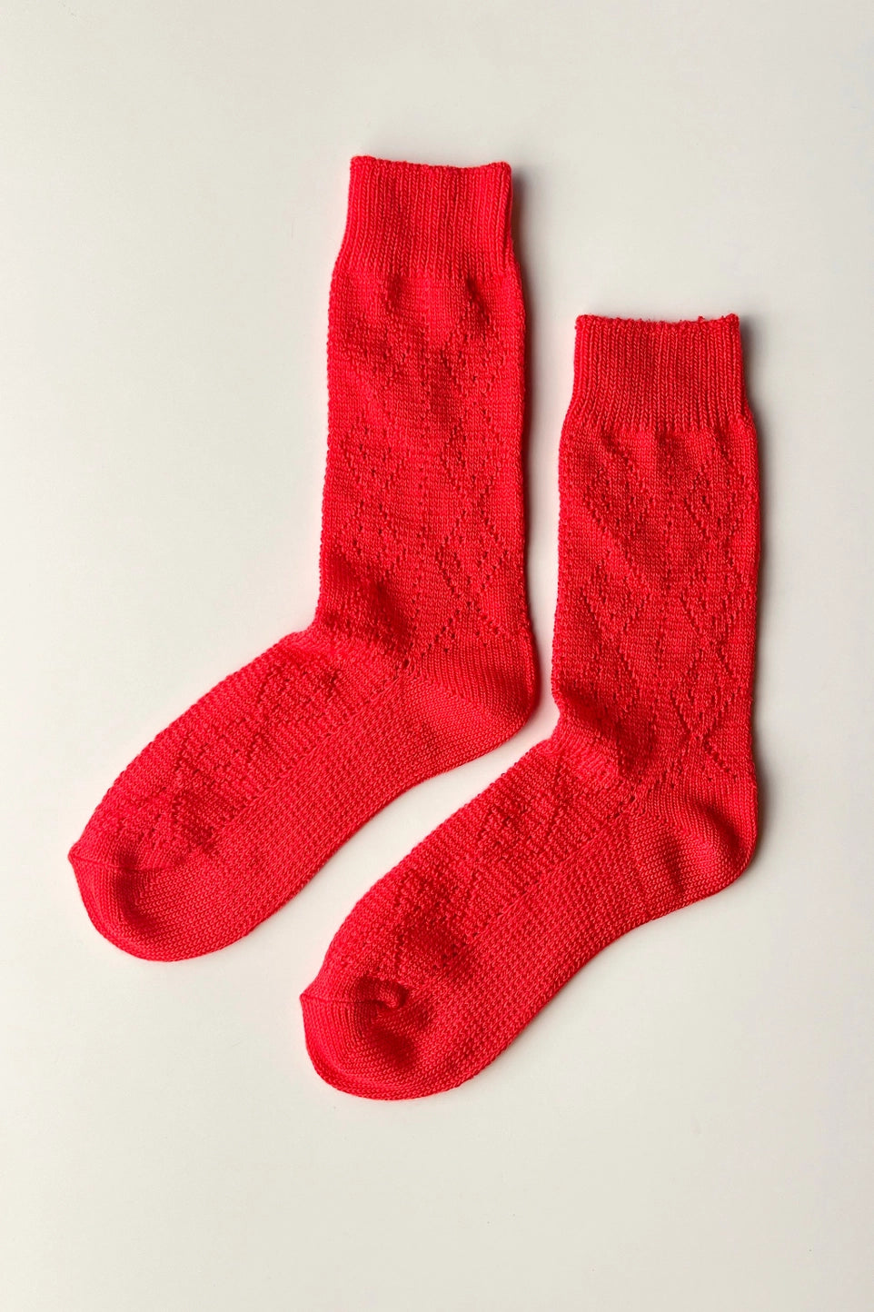 modal eyelet socks
