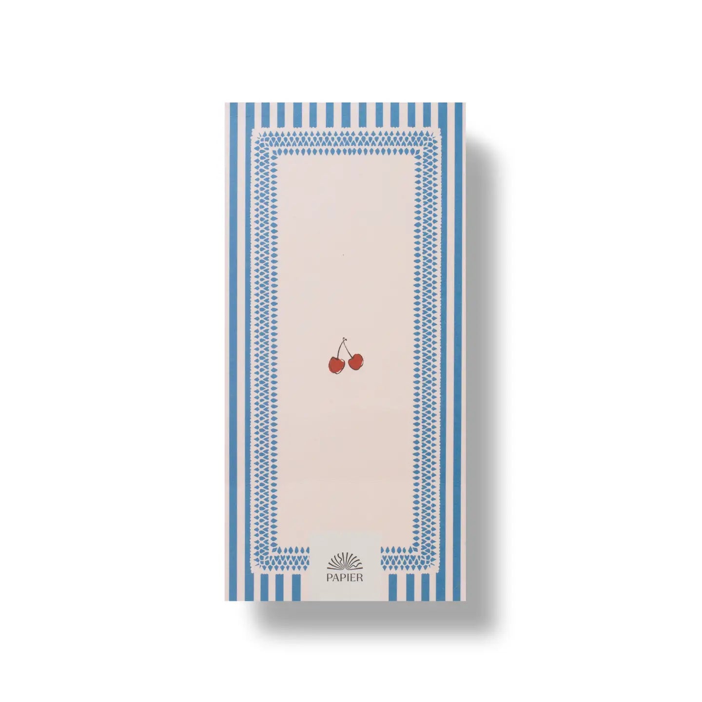 cherry shopping list pad