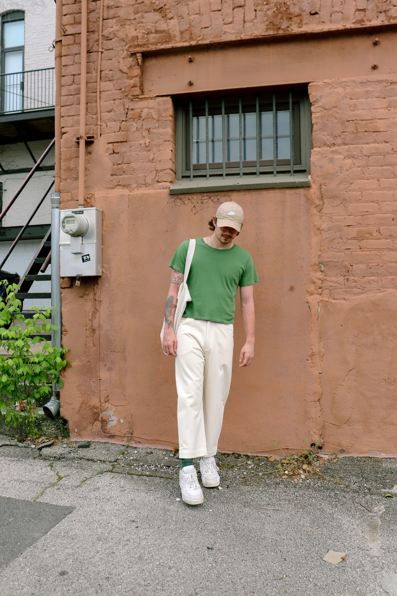 curve legged trouser - heavy canvas edition