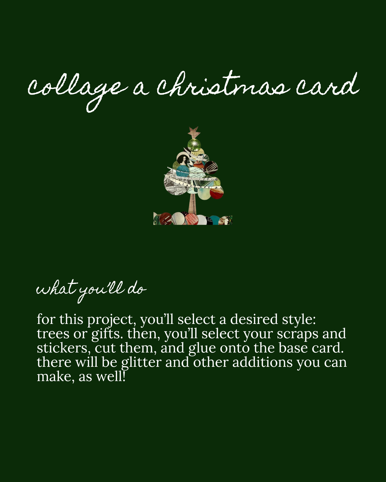 holiday craft night with rachel brockwell