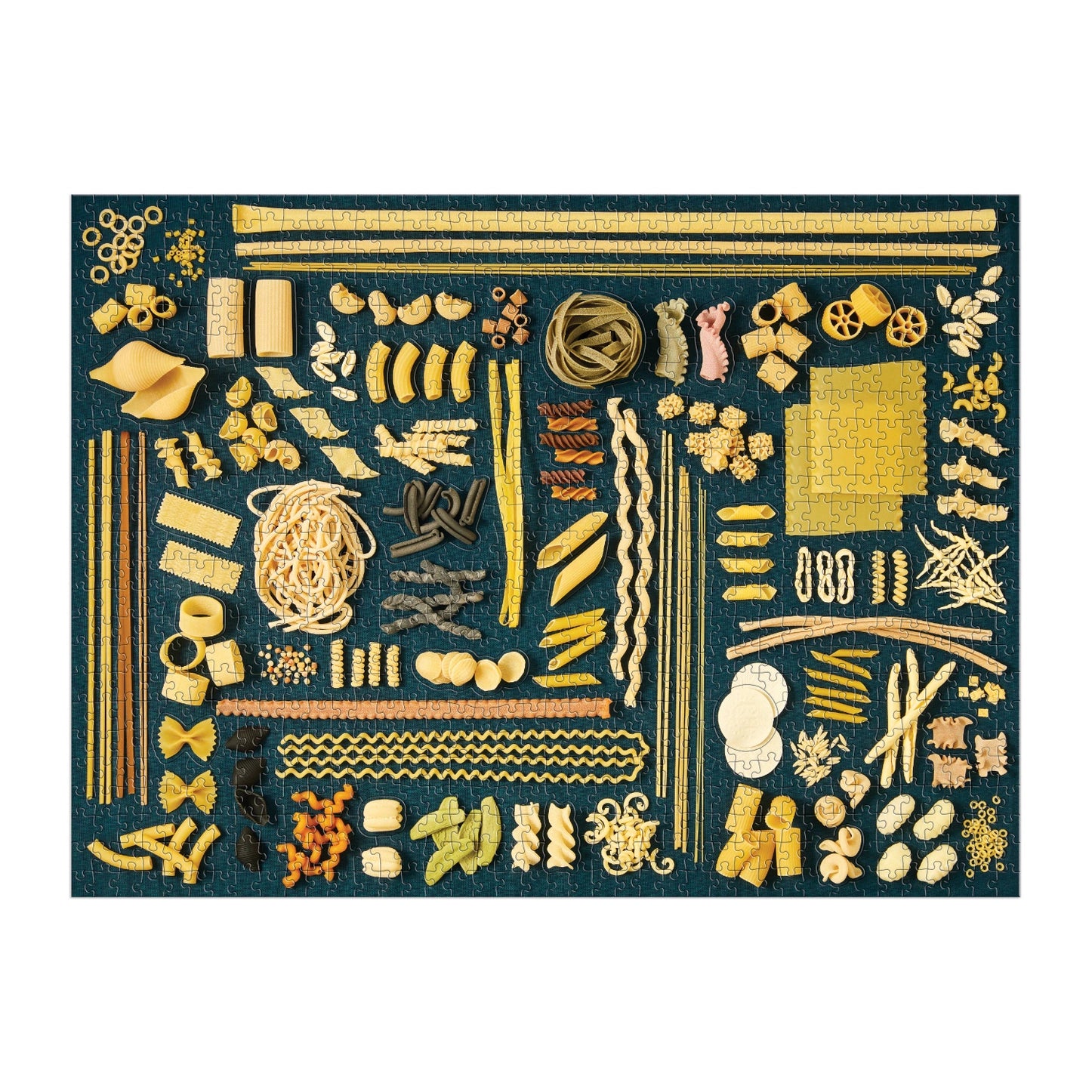 the art of pasta 1000 piece puzzle with shaped pieces