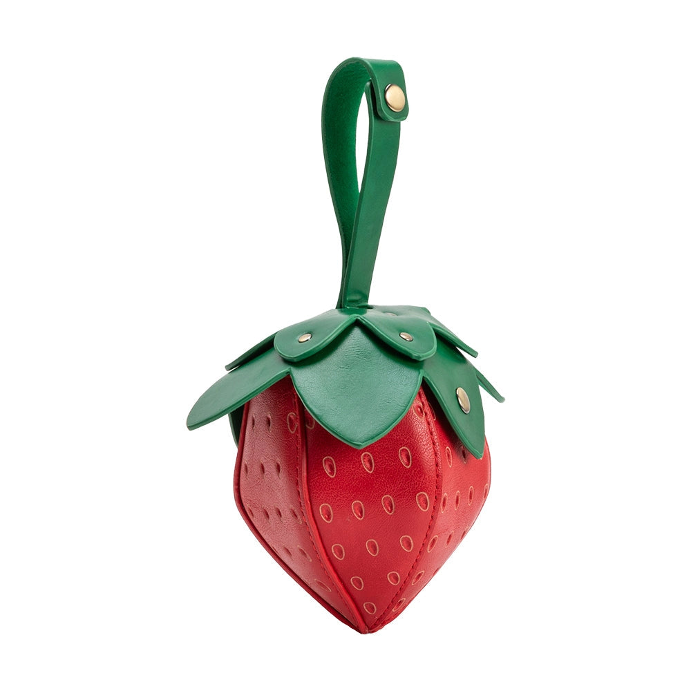 strawberry wristlet
