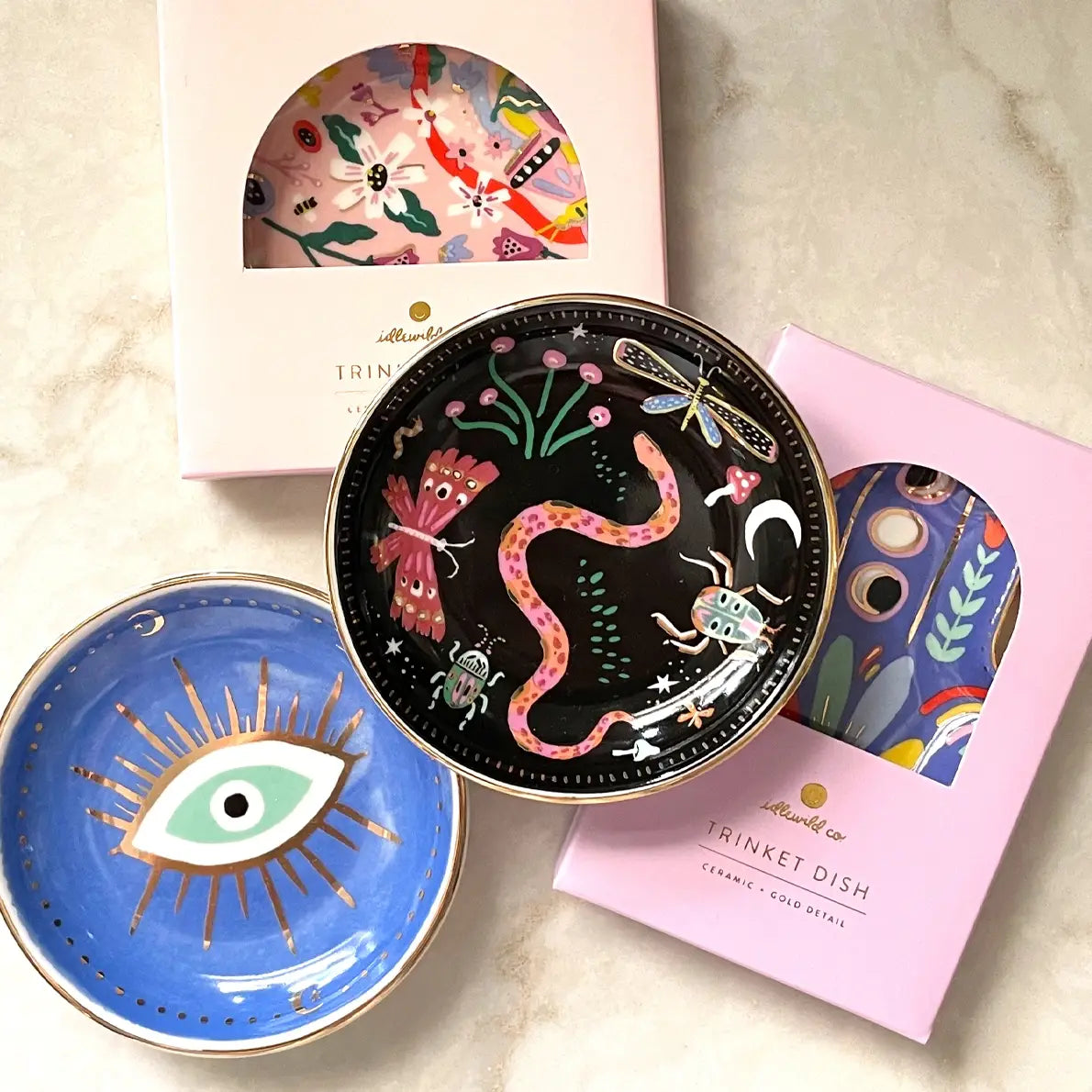 evil eye trinket dish