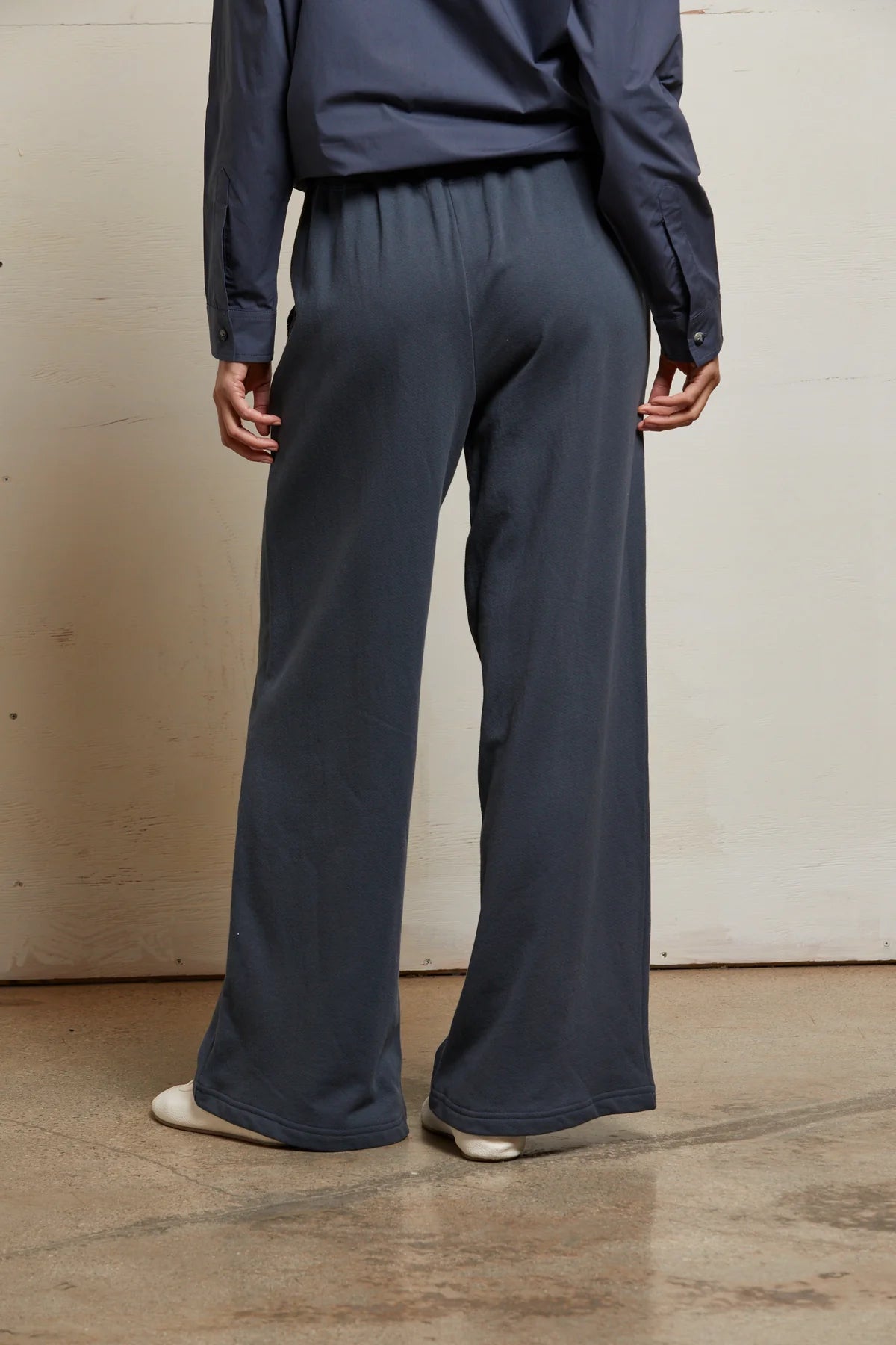 rosanna french terry reverse pocket pant