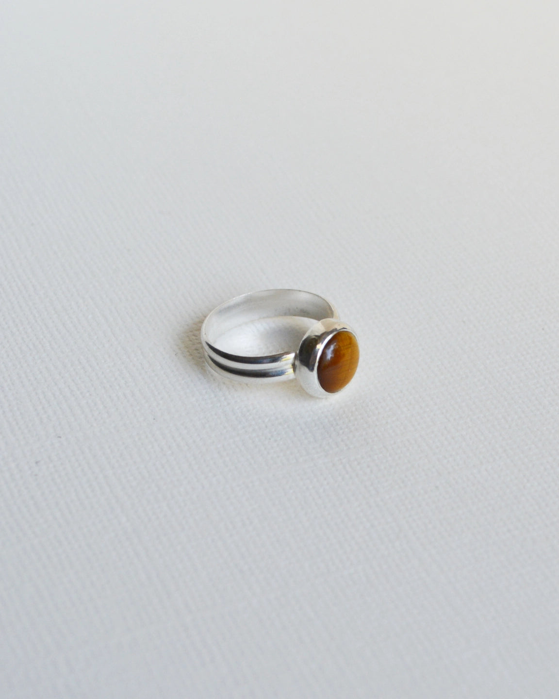 tiger's eye ring