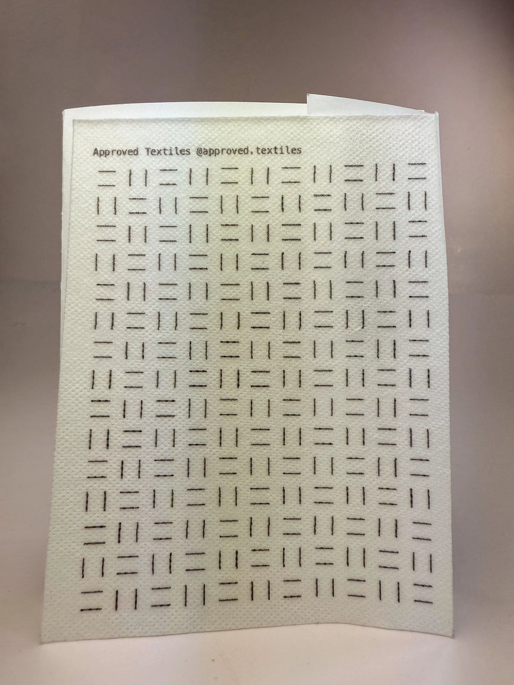 Vertical Dashes vertical dashes - minimal mending + embellishment transfer – basic.