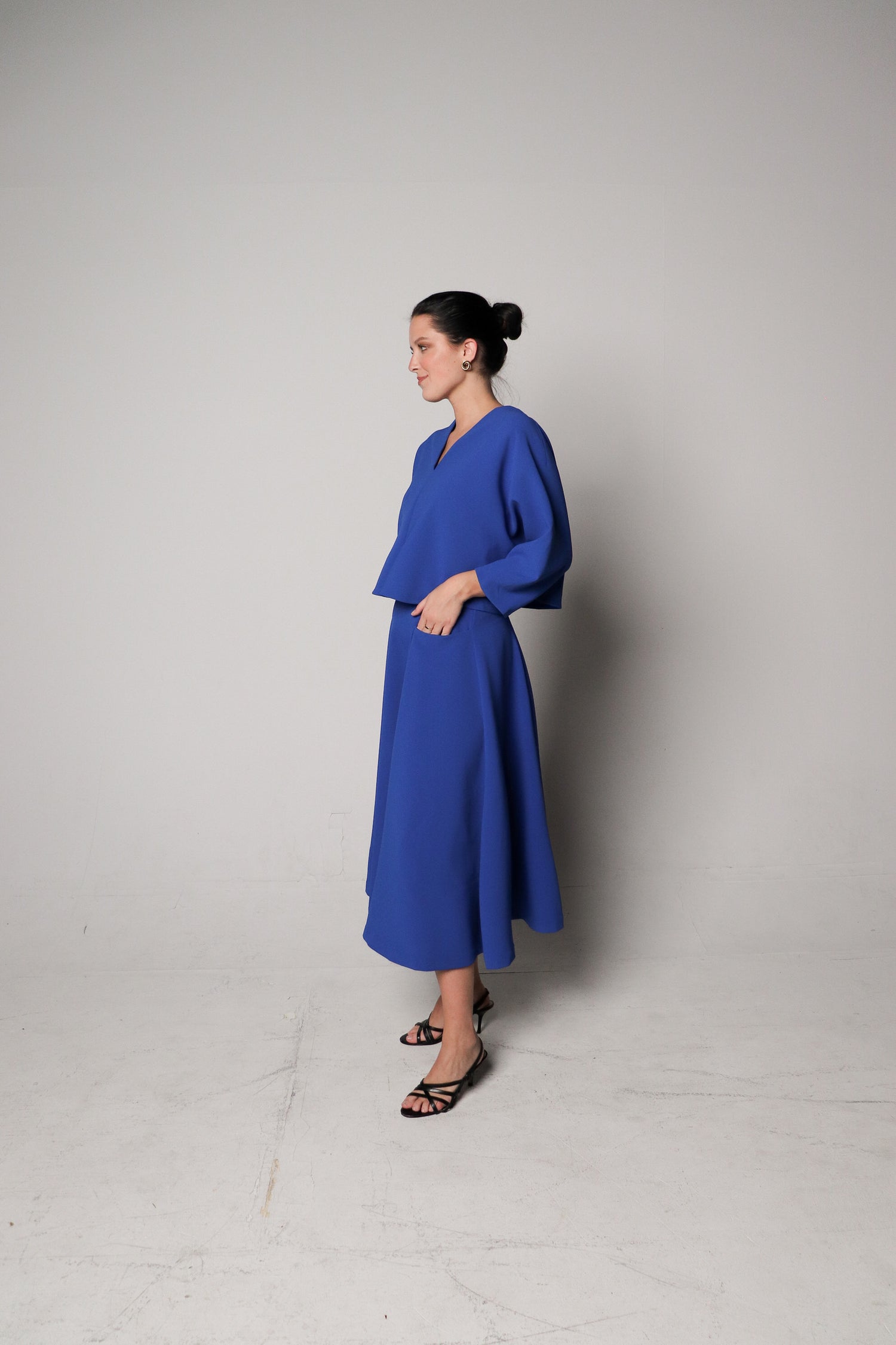 lemongrass double folded dolman