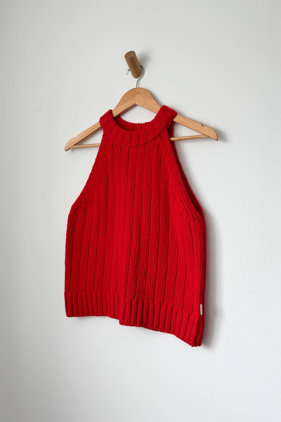 claire cotton sweater tank