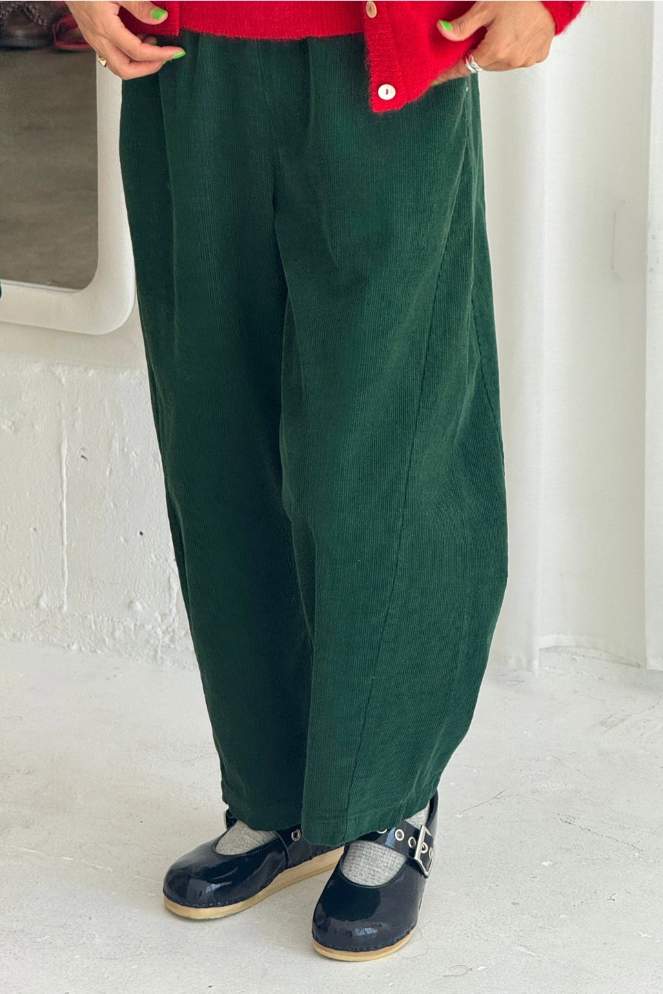 corduroy arc pants