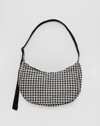 medium nylon crescent bag