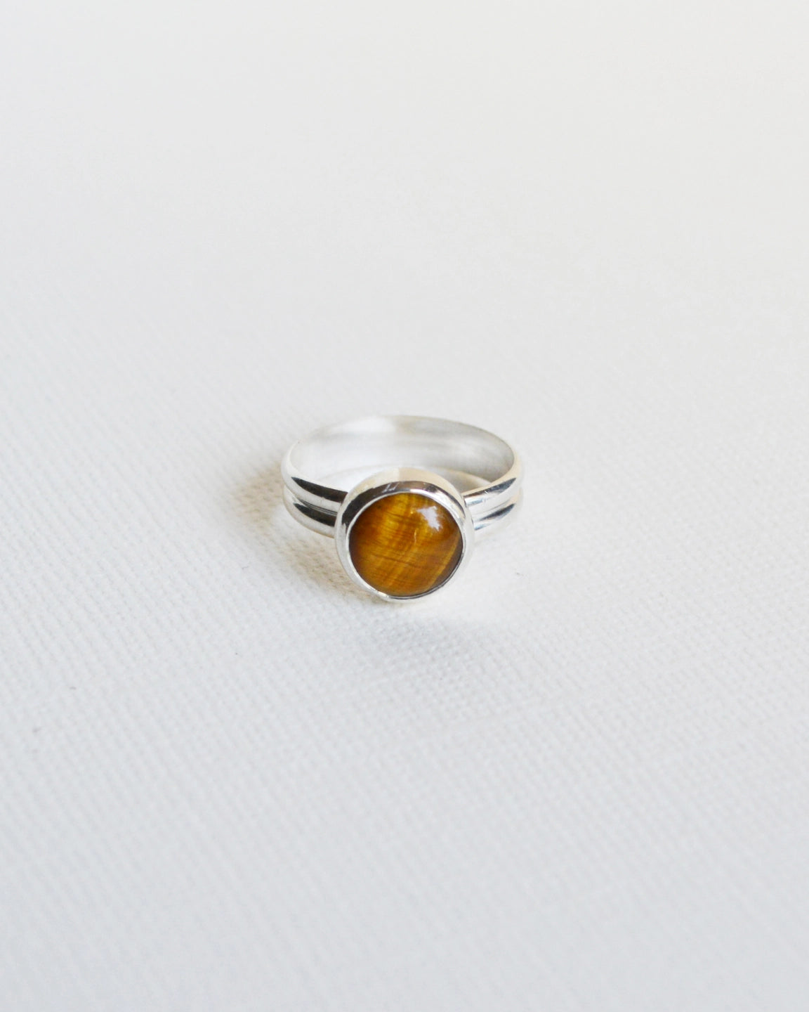tiger's eye ring