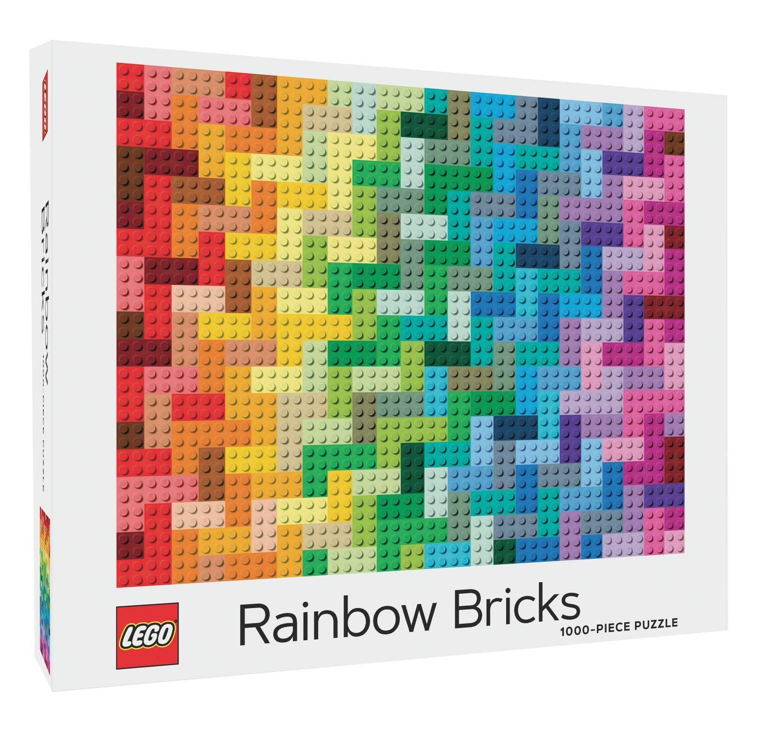 lego 1000 rainbow bricks puzzle