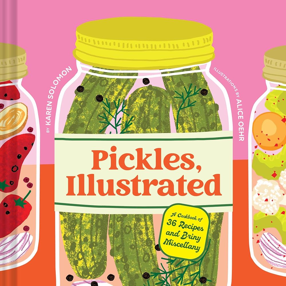 pickles, illustrated
