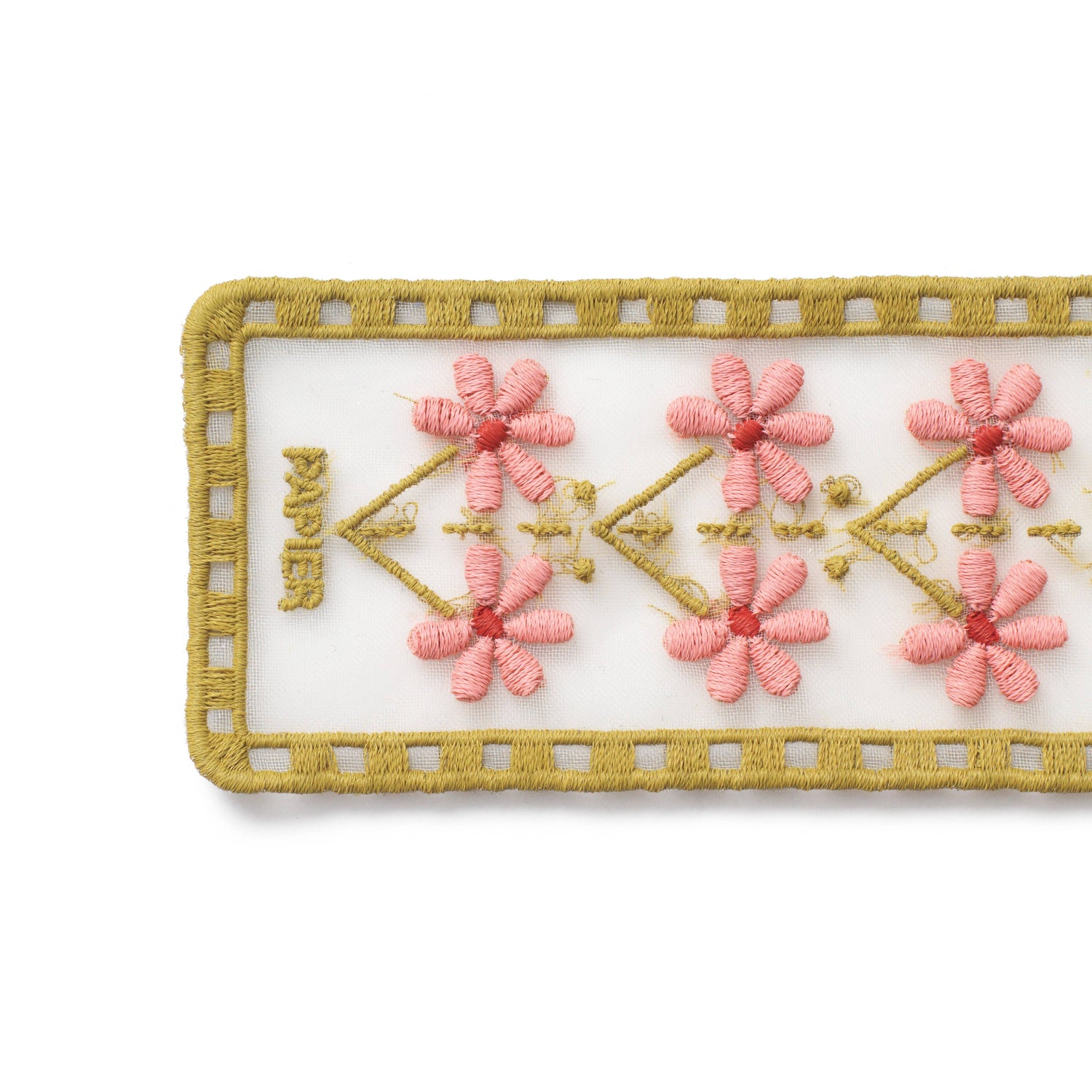 folklore fabric bookmark